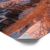 Winter in het Pieniny-gebergte Poster (Hoek)