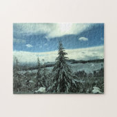 Winter in het staatsbos van Tillamook, Oregon Legpuzzel (Horizontaal)
