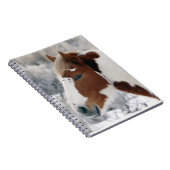 Winter in het zand-wasbekken notitieboek (Rechterzijde)