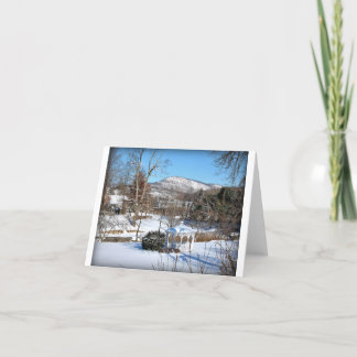 'Winter in Hillburn' Feestdagen Kaart