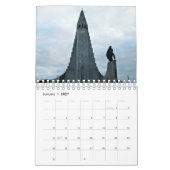 Winter in IJsland Kalender (Jan 2027)