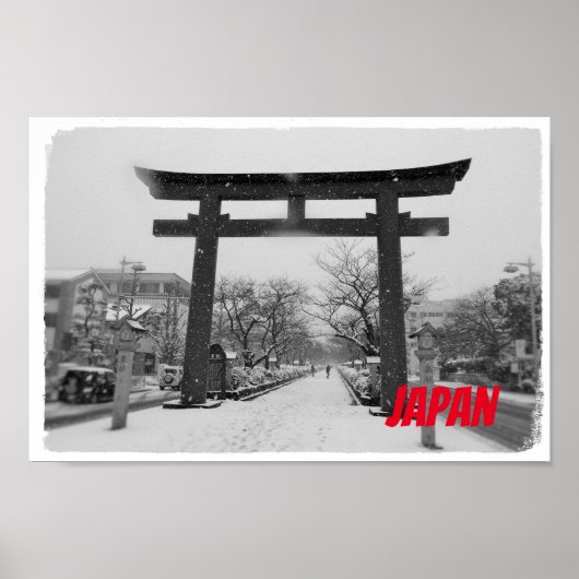 Winter in Japan Poster (Voorkant)