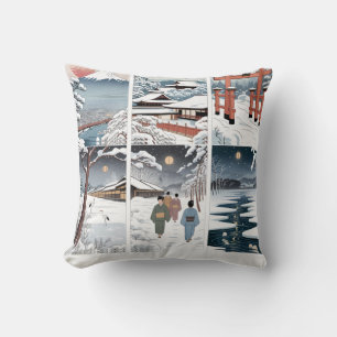 Winter in Japan-shirt Kussen