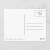 Winter in Kinderdijk, Unesco-site Briefkaart (Achterkant)