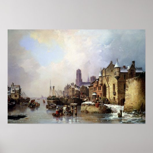 Winter in Konigsberg Poster (Voorkant)