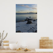 winter in lakkenhoefijzer poster (Keuken)