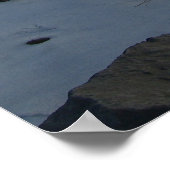 winter in lakkenhoefijzer poster (Hoek)