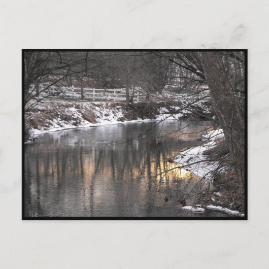 ~ Winter in Lancaster County ~ 1 Briefkaart (Voorkant)