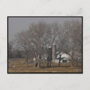 ~ Winter in Lancaster County ~ 31 Briefkaart