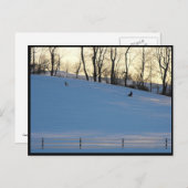 ~ Winter in Lancaster County ~ 6 Briefkaart (Voorkant / Achterkant)