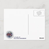 Winter in Los Angeles Briefkaart! Briefkaart (Achterkant)