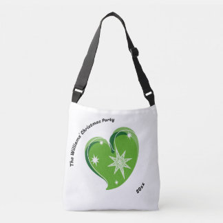 Winter in love-Groen-Aangepaste tekst Crossbody Tas