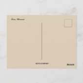 Winter in Lviv Ukraine Postcard Briefkaart (Achterkant)