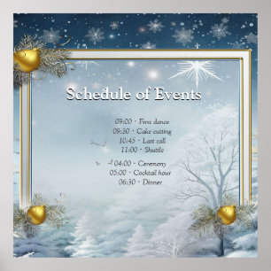 WINTER in Magische Wonderland Poster