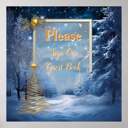 WINTER in Magische Wonderland Poster (Voorkant)