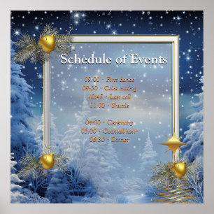 WINTER in Magische Wonderland Poster