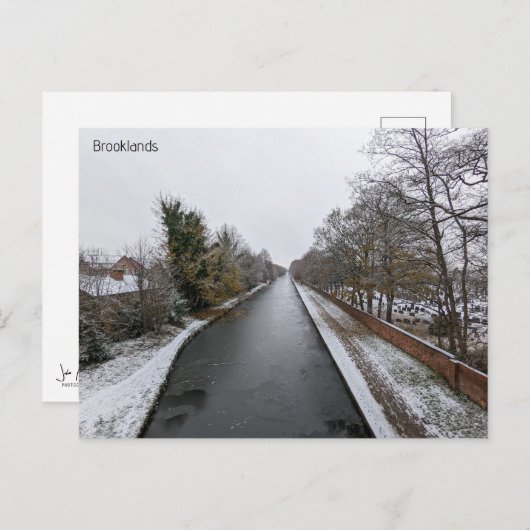 Winter in Manchester Briefkaart (Voorkant / Achterkant)