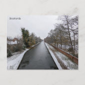 Winter in Manchester Briefkaart (Voorkant)