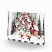 Winter in Mice Town Fotoblokken (Rechts)