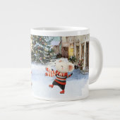 Winter in Mice Town Grote Koffiekop (Voorkant rechts)