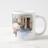 Winter in Mice Town Grote Koffiekop (Rechts)