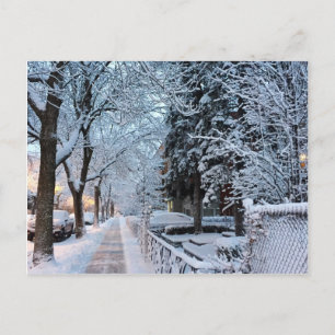 Winter in Montreal Briefkaart