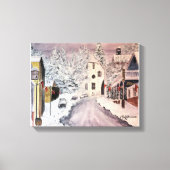 WINTER IN NEVADA CITY CA CANVAS AFDRUK (Voorkant)