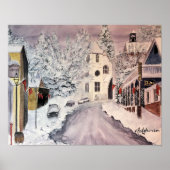 WINTER IN NEVADA CITY CA POSTER (Voorkant)