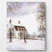 Winter in New England Fotoplaat (Voorkant)