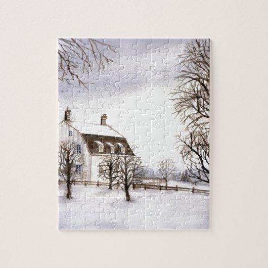 Winter in New England Legpuzzel (Verticaal)
