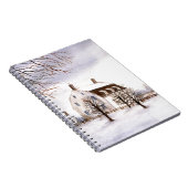 Winter in New England Notitieboek (Rechterzijde)