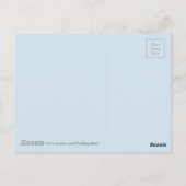 Winter in New England Waterverf Painting Briefkaart (Achterkant)