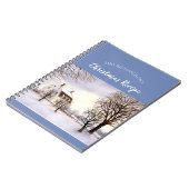 Winter in New England Waterverf Painting Notitieboek (Linkerzijde)