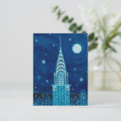 Winter in New York City Briefkaart (Staand voorkant)