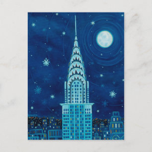 Winter in New York City Briefkaart