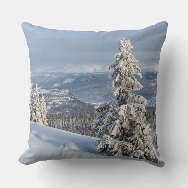Winter in Noorwegen Kussen (Voorkant)