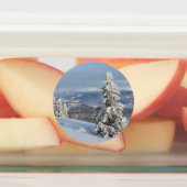 Winter in Noorwegen Labels (Aangebracht)