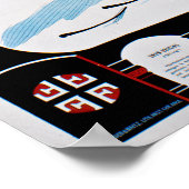  winter in Noorwegen Poster (Hoek)