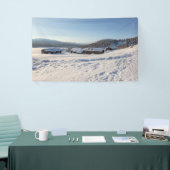 Winter in Noorwegen Spandoek (Beurs)
