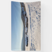 Winter in Noorwegen Spandoek (Verticaal)