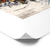 Winter in Parijs. Fine Art Poster (Hoek)