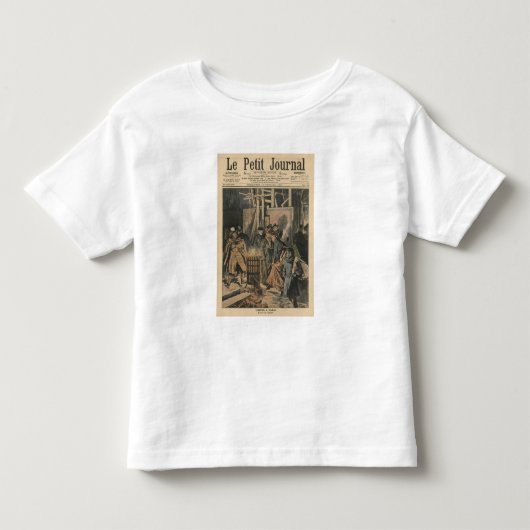 Winter in Parijs, rond de brazilier Kinder Shirts (Voorkant)