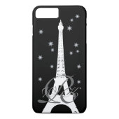 Winter in Paris iPhone Case (Achterkant)