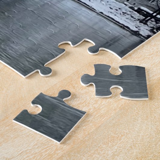 Winter in Passau, Duitsland Jigsaw Puzzel (Zijkant)