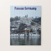 Winter in Passau, Duitsland Jigsaw Puzzel (Verticaal)