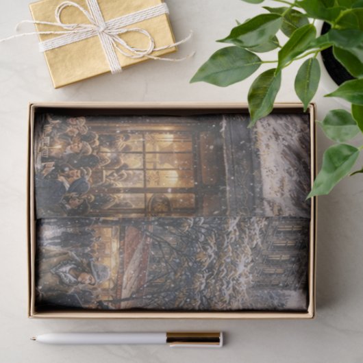 Winter in Place Vendome Tissuepapier (Geschenk)