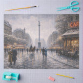 Winter in Place Vendome Tissuepapier (Craft)