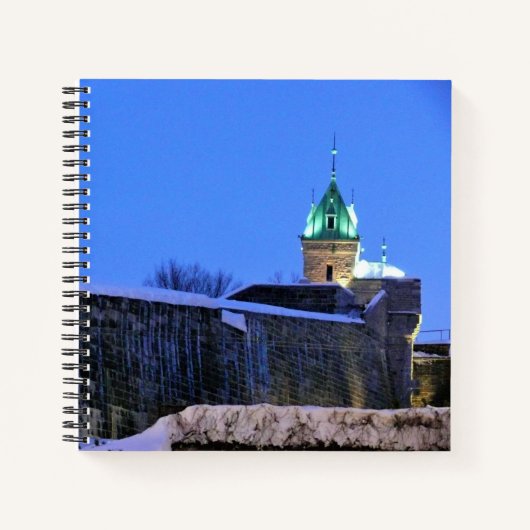 Winter in Quebec, Canada Notitieboek (Voorkant)