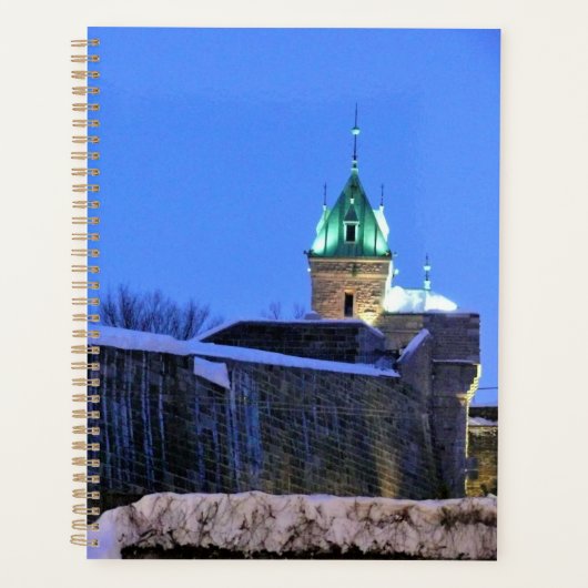 Winter in Quebec, Canada Planner (Voorkant)