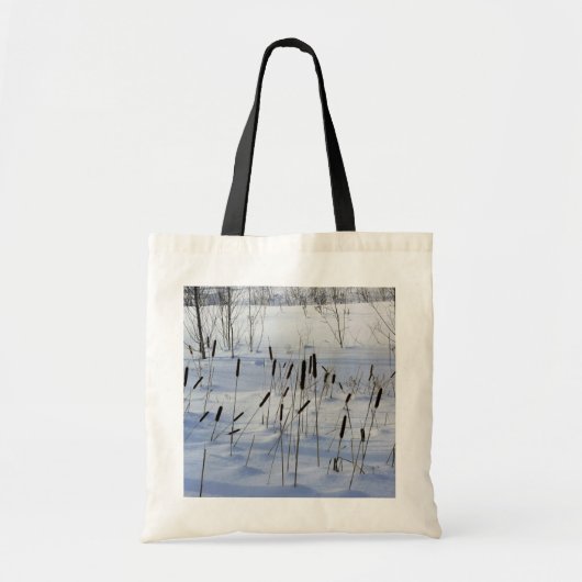 Winter in Quebec, Canada Tote Bag (Voorkant)